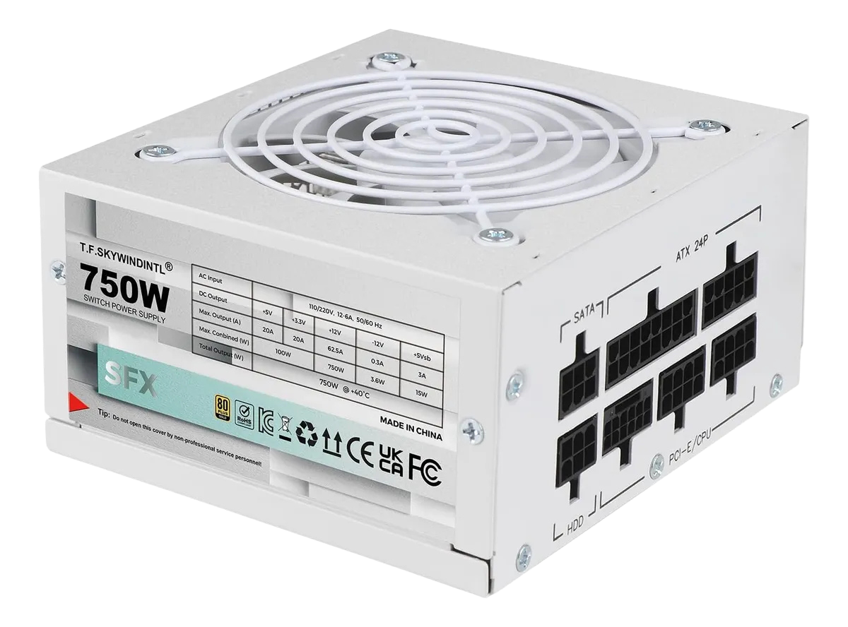 Fonte 750W 80 Plus Gold SFX Full Modular | Gaming PSU